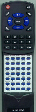 TOSHIBA 72783831 DCSBH2 replacement Redi Remote