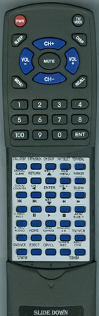 TOSHIBA 72799196 SER0172 replacement Redi Remote