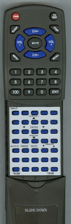 TOSHIBA 75012005 replacement Redi Remote