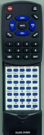 TOSHIBA 79078017 SER0014 replacement Redi Remote
