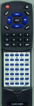 TOSHIBA 79078066 SE-R0047 replacement Redi Remote