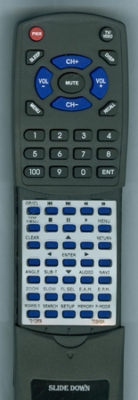 TOSHIBA 79102609 SER0102 replacement Redi Remote