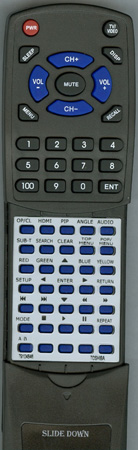 TOSHIBA 79104846 SE-R0363 replacement Redi Remote
