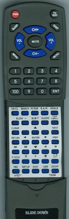 TOSHIBA AH700711 SER0361 replacement Redi Remote
