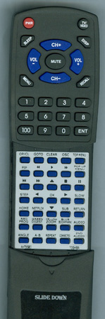 TOSHIBA AH700980 SER0418 replacement Redi Remote