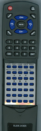 TOSHIBA BZ624048 00003D replacement Redi Remote