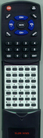 TOSHIBA P000386730 SER0089 replacement Redi Remote