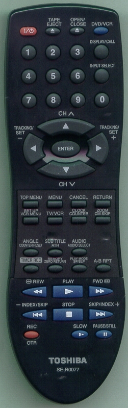 TOSHIBA SER0077 SER0077 Refurbished Genuine OEM Original Remote