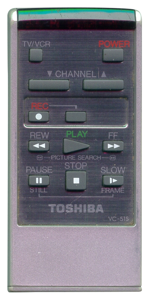 TOSHIBA VC-51S VC51S Refurbished Genuine OEM Original Remote