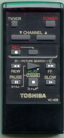 TOSHIBA VC42B VC42B Refurbished Genuine OEM Original Remote