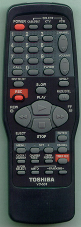 TOSHIBA VC501 VC501 Genuine  OEM original Remote