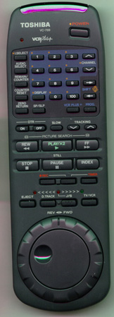 TOSHIBA 70010882 VC-769 Genuine OEM original Remote
