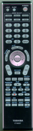 TOSHIBA 75003640 CT90257 Genuine OEM original Remote
