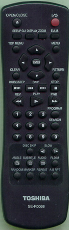 TOSHIBA 79098807 SE-R0068 Genuine OEM original Remote