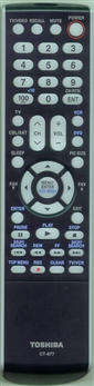 TOSHIBA AE006385 CT-877 Genuine  OEM original Remote