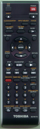 TOSHIBA AE006697K SER0170 Genuine OEM original Remote