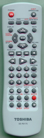 TOSHIBA AF001051 SE-R0175 Genuine  OEM original Remote