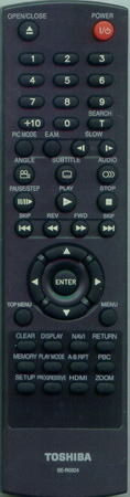 TOSHIBA AH700586 SE-R0324 Genuine OEM original Remote