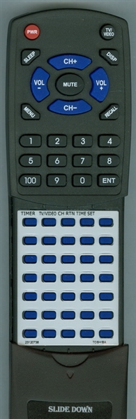 TOSHIBA 23120738 CT-9164 replacement Redi Remote
