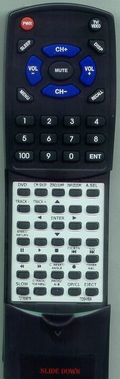 TOSHIBA 72783678 WC-SB2 replacement Redi Remote