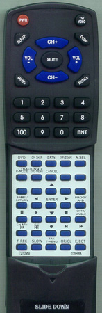 TOSHIBA 72783959 WC-SBU2 replacement Redi Remote