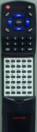 TOSHIBA 75006269 WC-SBH22 replacement Redi Remote