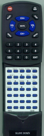 TOSHIBA 75006721 CT-90276 replacement Redi Remote