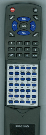 TOSHIBA 75023633 CT8021 replacement Redi Remote