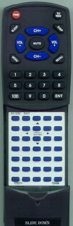 TOSHIBA 23306495 CT-90158 replacement Redi Remote