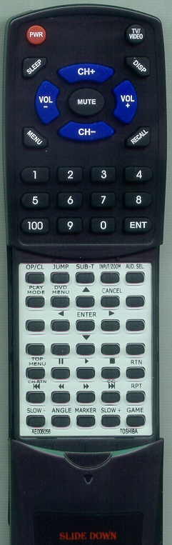 TOSHIBA AE006056 DC-SB1 replacement Redi Remote