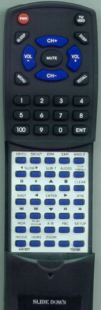 TOSHIBA AH910057 SER0217 replacement Redi Remote