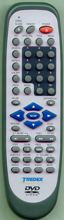 TREDEX TX3000R TX3000R Genuine  OEM original Remote