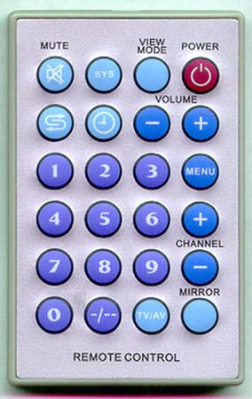 TRINITY CT-V710 Genuine  OEM original Remote