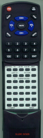 TRUTECH PLV16190-RMT B replacement Redi Remote