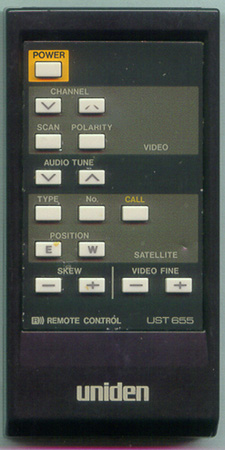UNIDEN UST-655 UST655 Genuine  OEM original Remote
