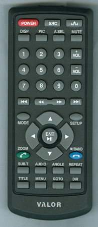 VALOR DD858W Genuine  OEM original Remote
