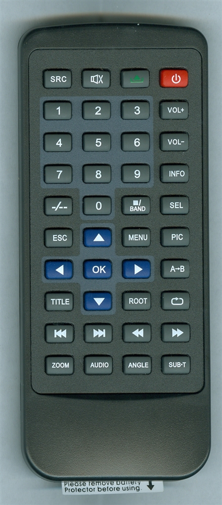 VALOR ITS710W FRONT Genuine  OEM original Remote