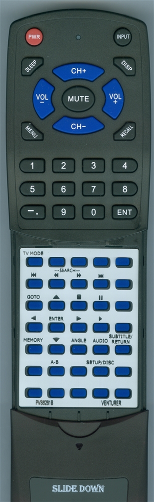 VENTURER PVS6081G replacement Redi Remote