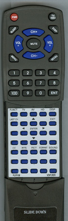 VENTURER PLV76198 replacement Redi Remote
