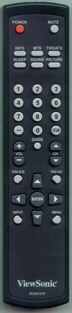 VIEWSONIC A-00008158 RC00151P Genuine  OEM original Remote