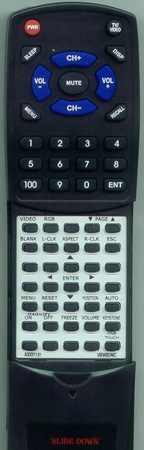 VIEWSONIC A-00001131 replacement Redi Remote