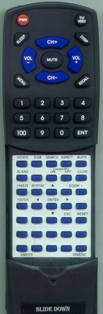 VIEWSONIC A-00001272 replacement Redi Remote
