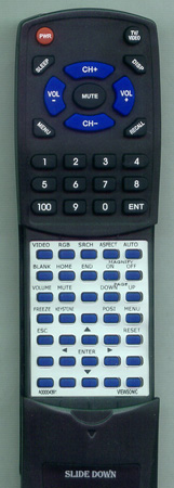VIEWSONIC A-00004391 replacement Redi Remote