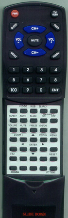 VIEWSONIC A-00004644 replacement Redi Remote