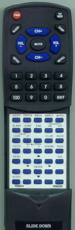 VIEWSONIC A-00008078 replacement Redi Remote