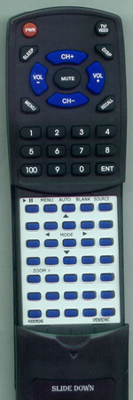 VIEWSONIC A-00008249 replacement Redi Remote