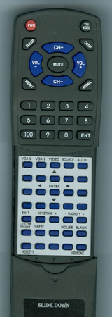 VIEWSONIC A-00008719 replacement Redi Remote