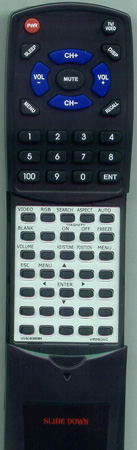 VIEWSONIC M-MS-0808-8365 replacement Redi Remote