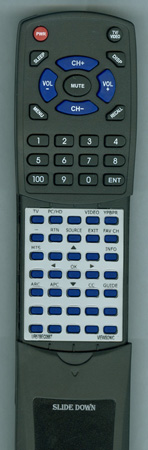 VIEWSONIC UR57BEC066T replacement Redi Remote