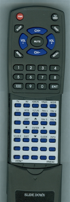 VIEWSONIC A-00008417 replacement Redi Remote
